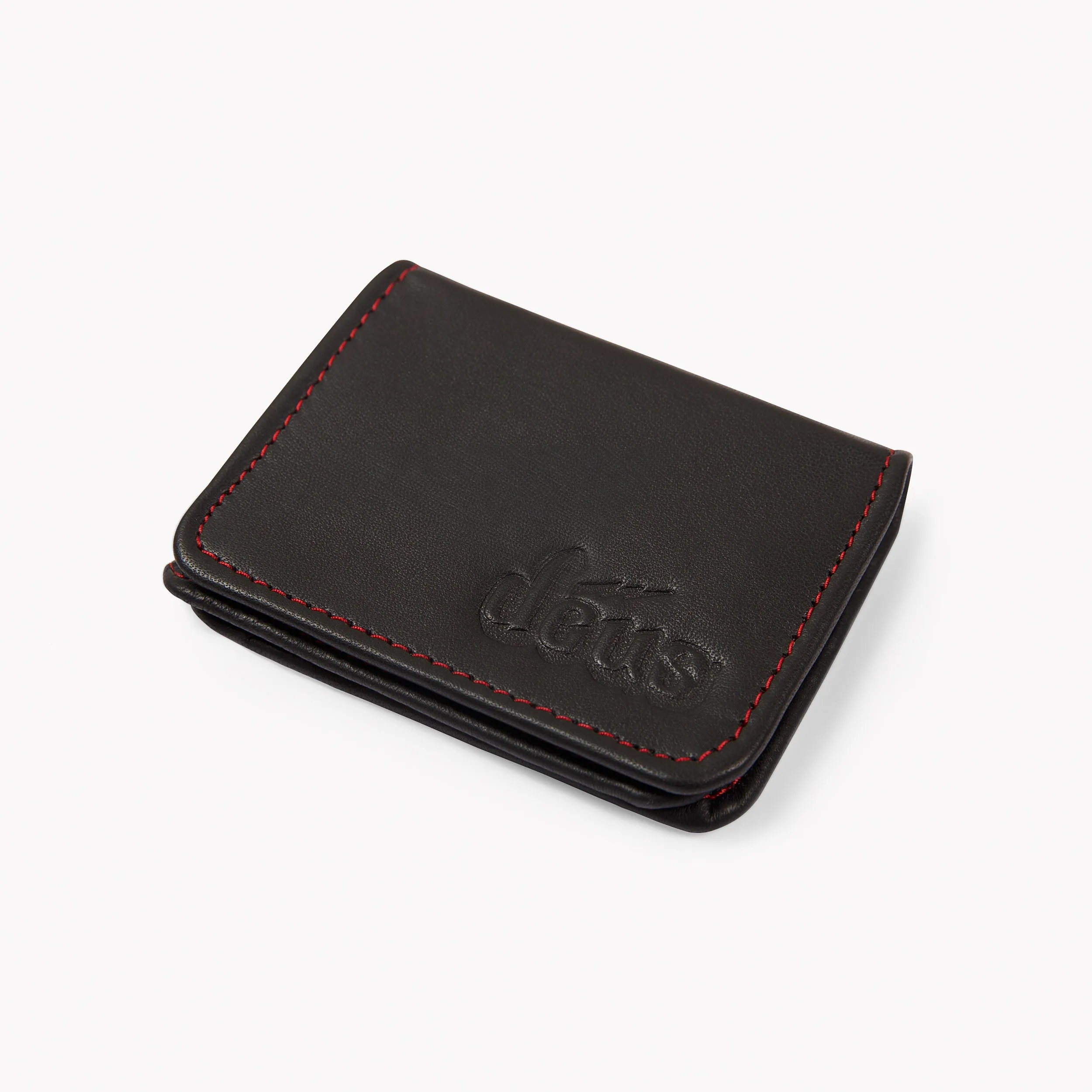 LAGER CARD HOLDER - BLACK/RED