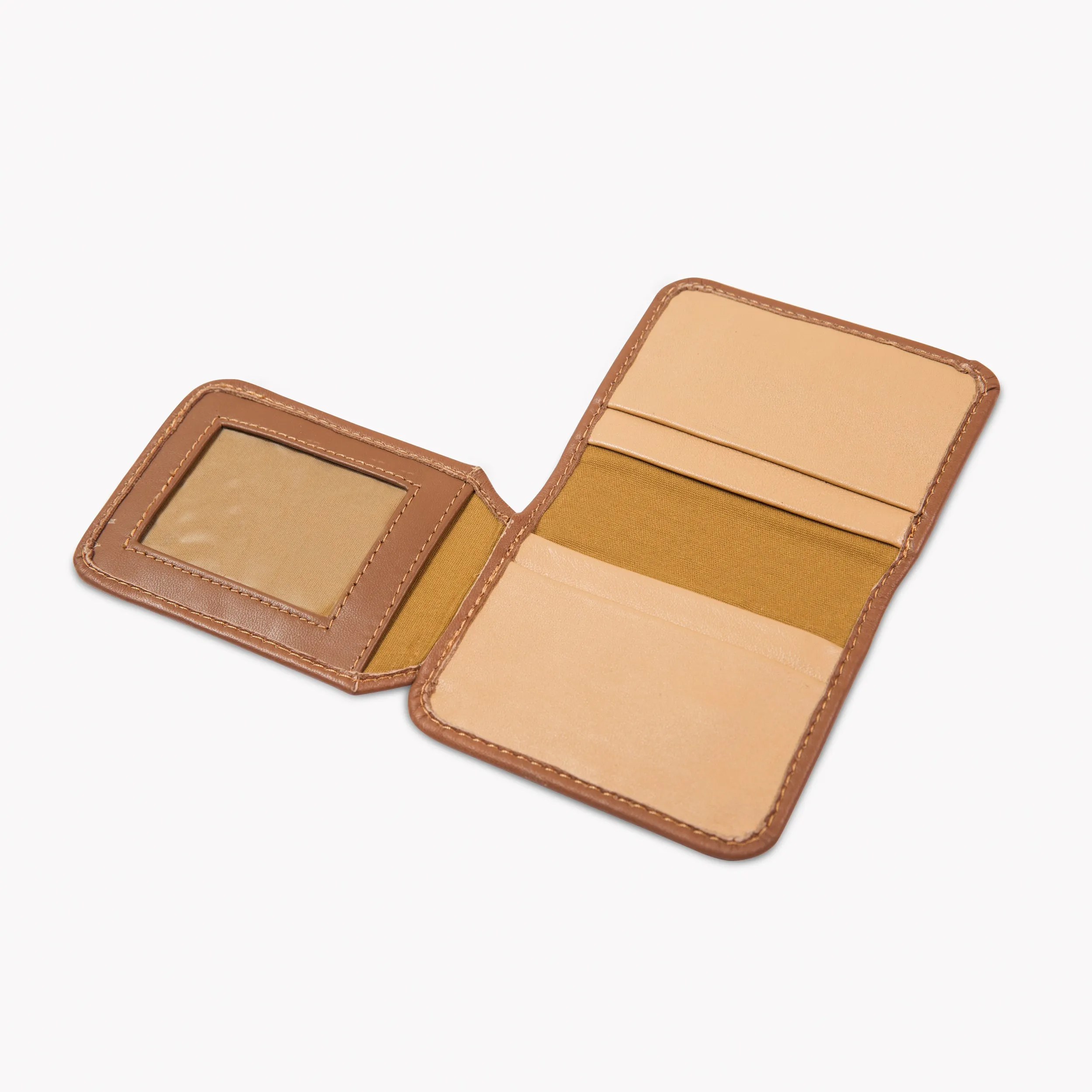 LAGER CARD HOLDER - BROWN/TAN