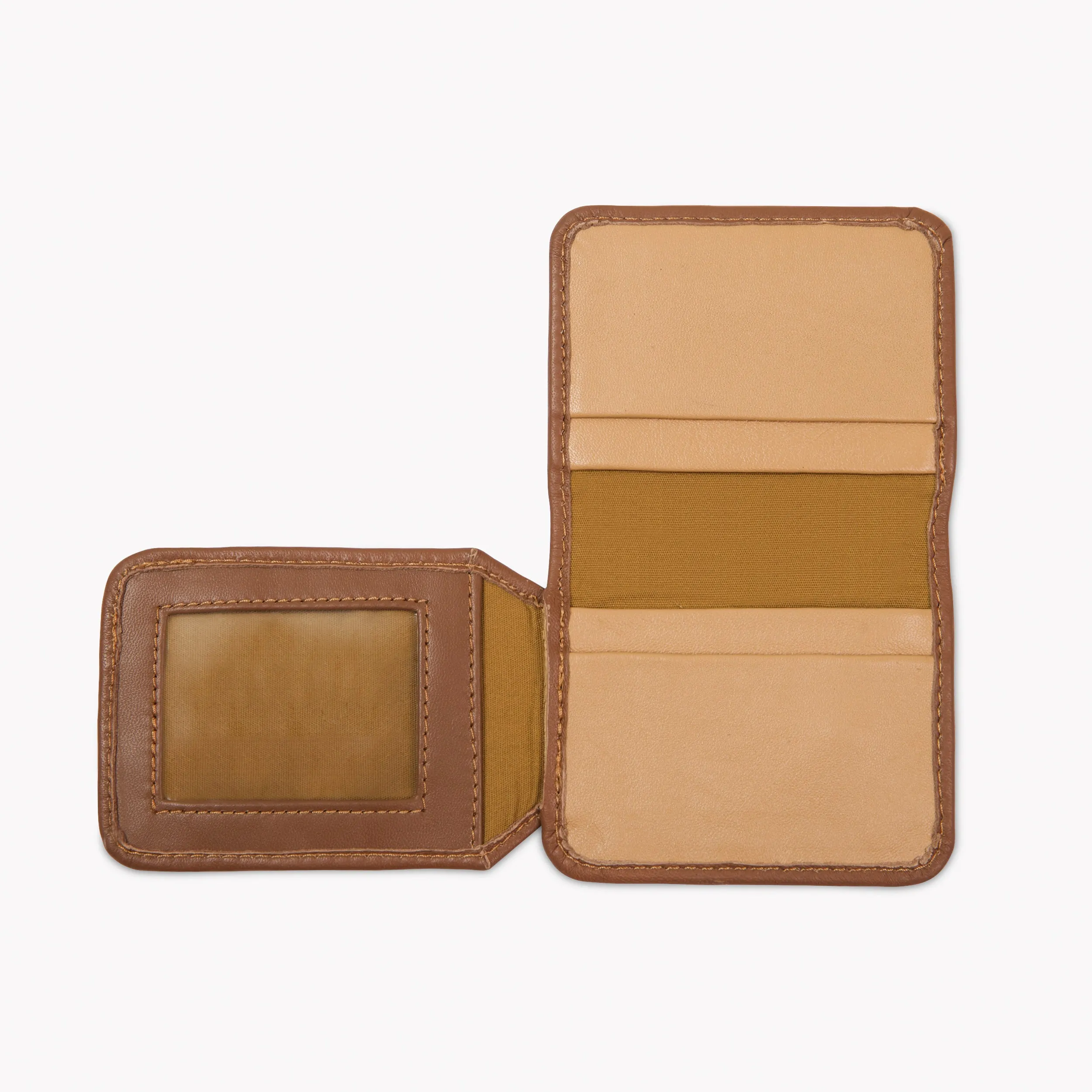 LAGER CARD HOLDER - BROWN/TAN