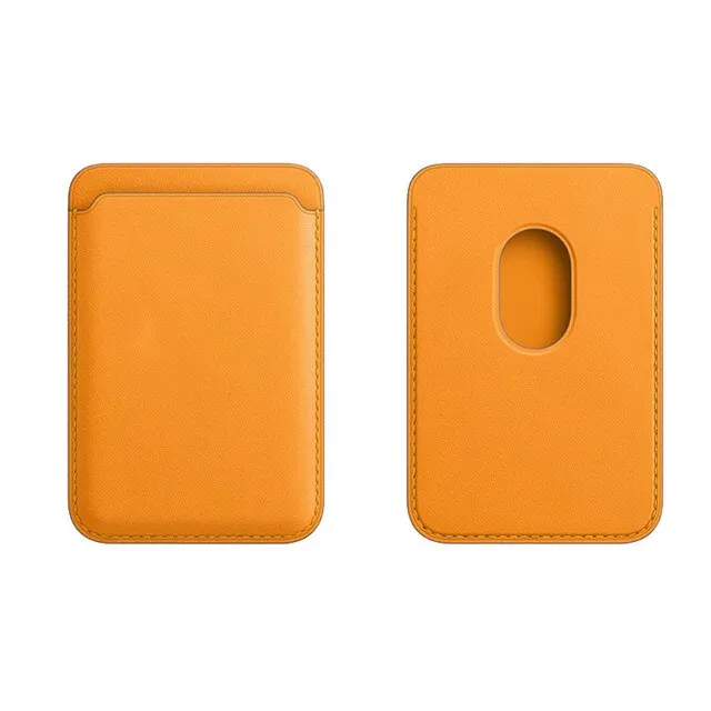 Leather Mag Card Holder For iPhone