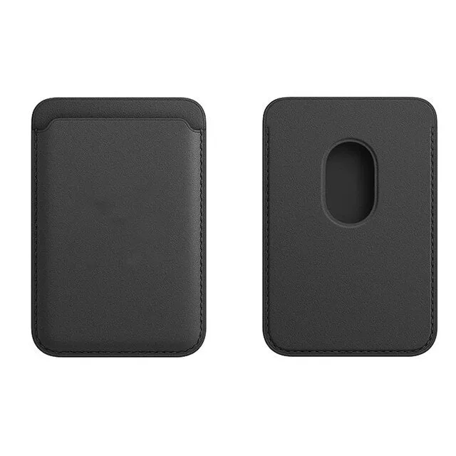 Leather Mag Card Holder For iPhone