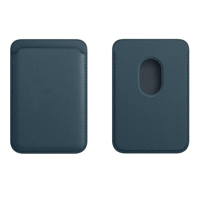 Leather Mag Card Holder For iPhone