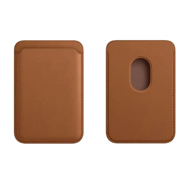 Leather Mag Card Holder For iPhone