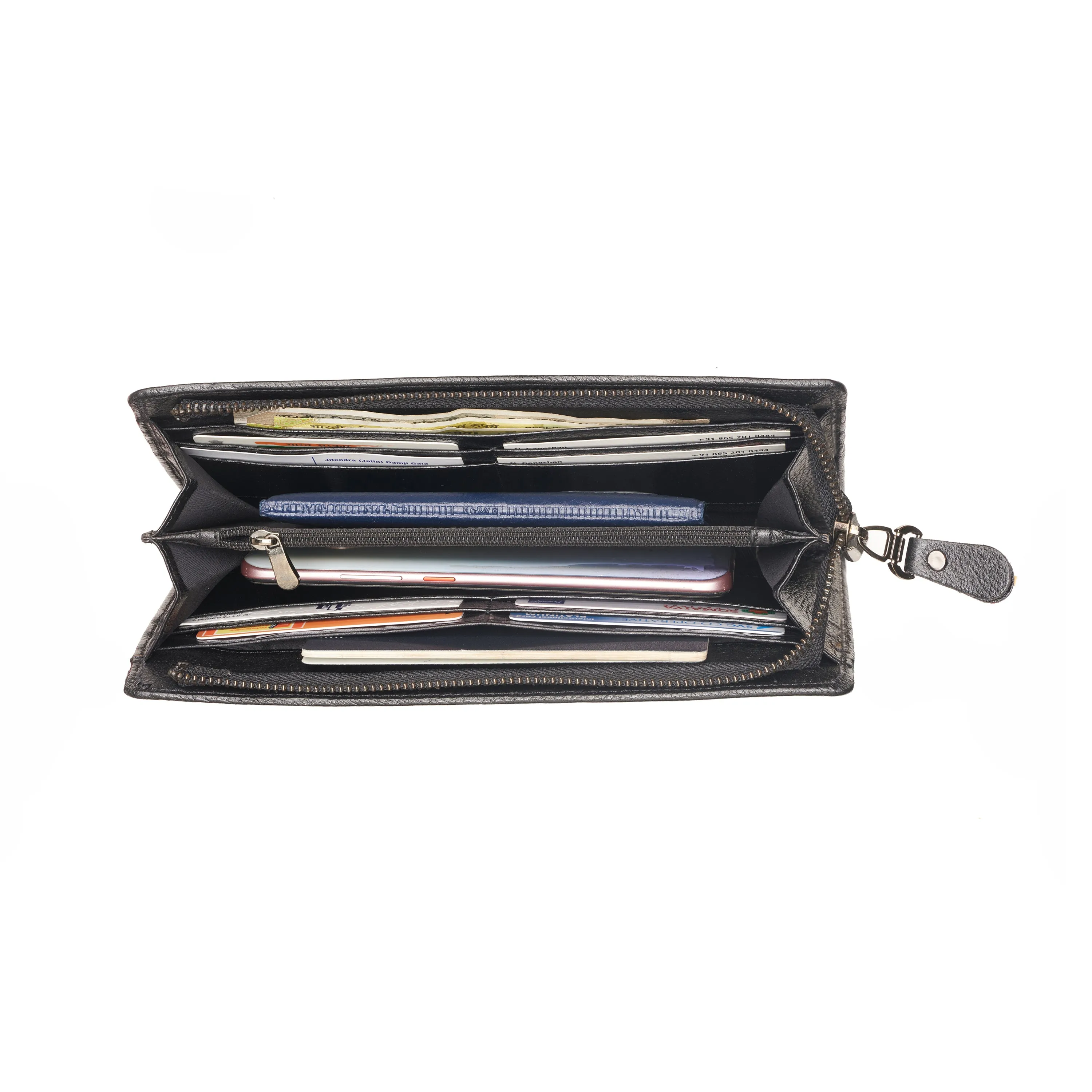 Leather Passport Holder Travel Organizer