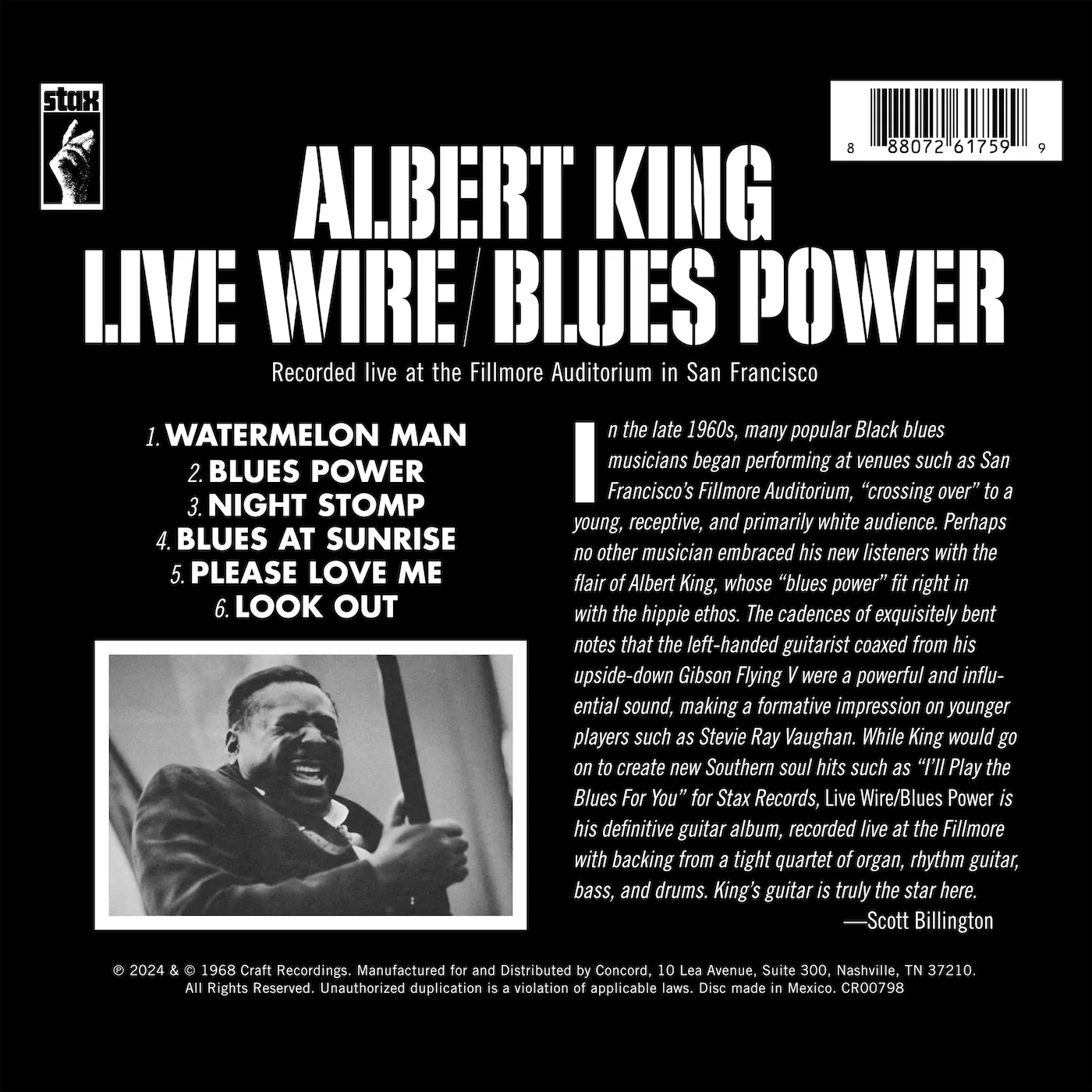 Live Wire / Blues Power (Bluesville Series) (CD)