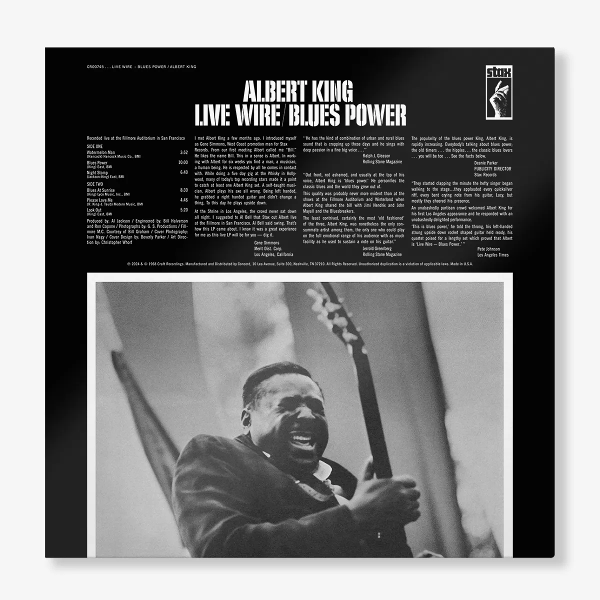 Live Wire / Blues Power (Bluesville Series) (LP)