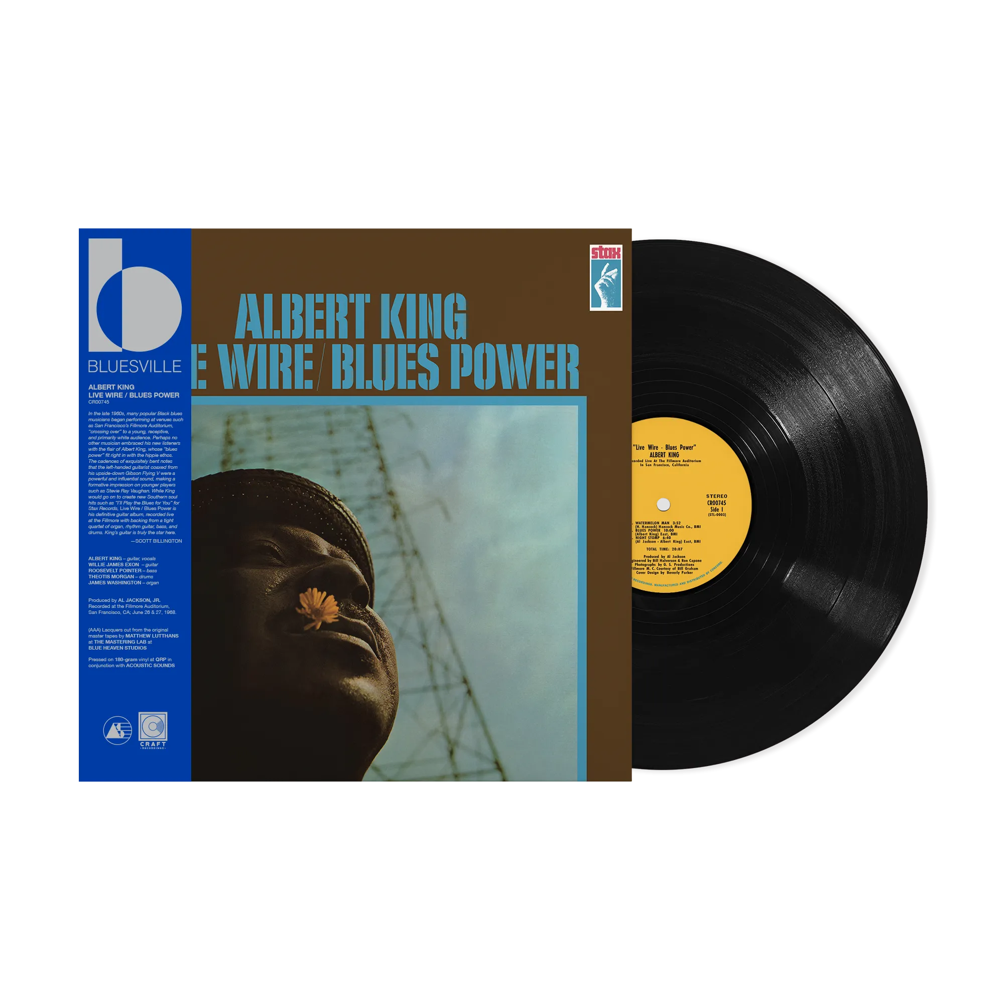 Live Wire / Blues Power (Bluesville Series) (LP)