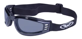 Mach 3 Compact Folding Smoke Lens Goggles