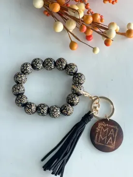 Mama Wristlet Keychain