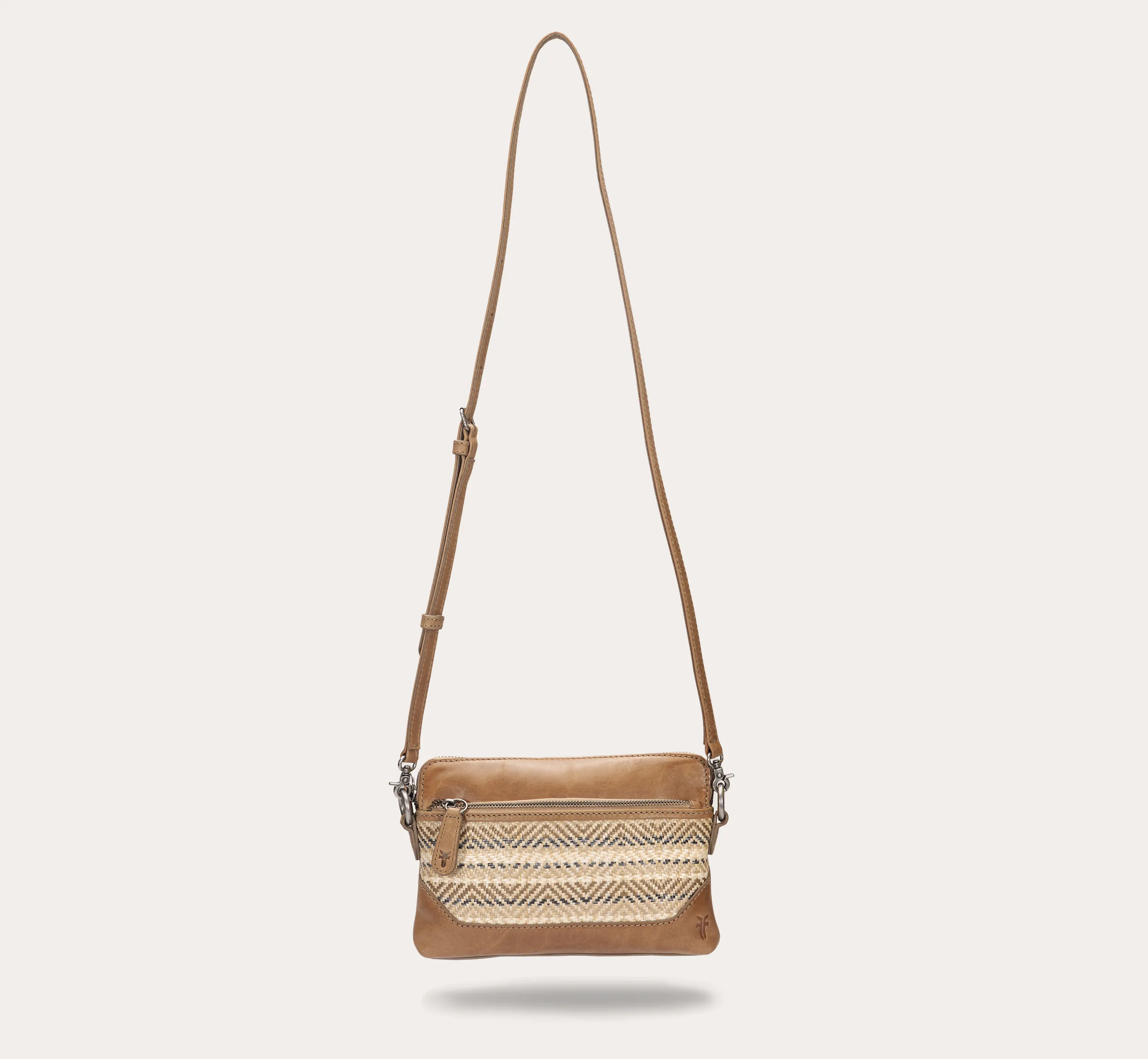 Melissa Straw Crossbody Wristlet