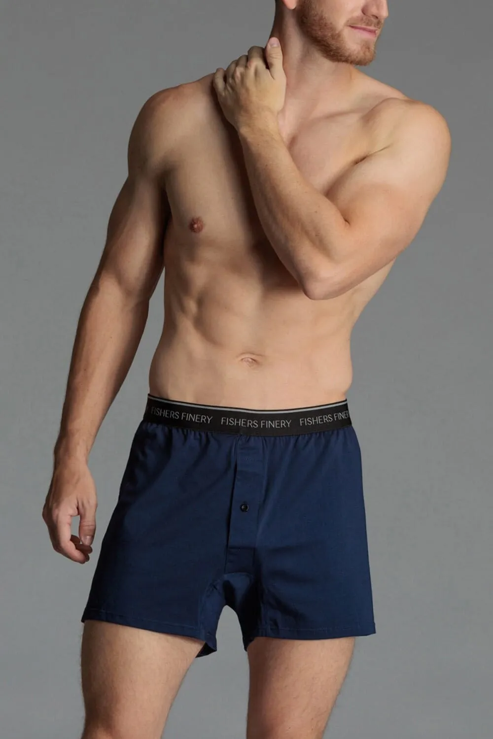 Men's Relaxed Fit Soft Knit Boxer - Multi Pack Options