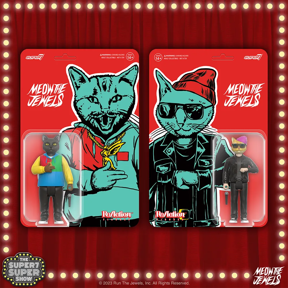 Meow the Jewels Killer Mike and El-P - ReAction Wave 3 Set