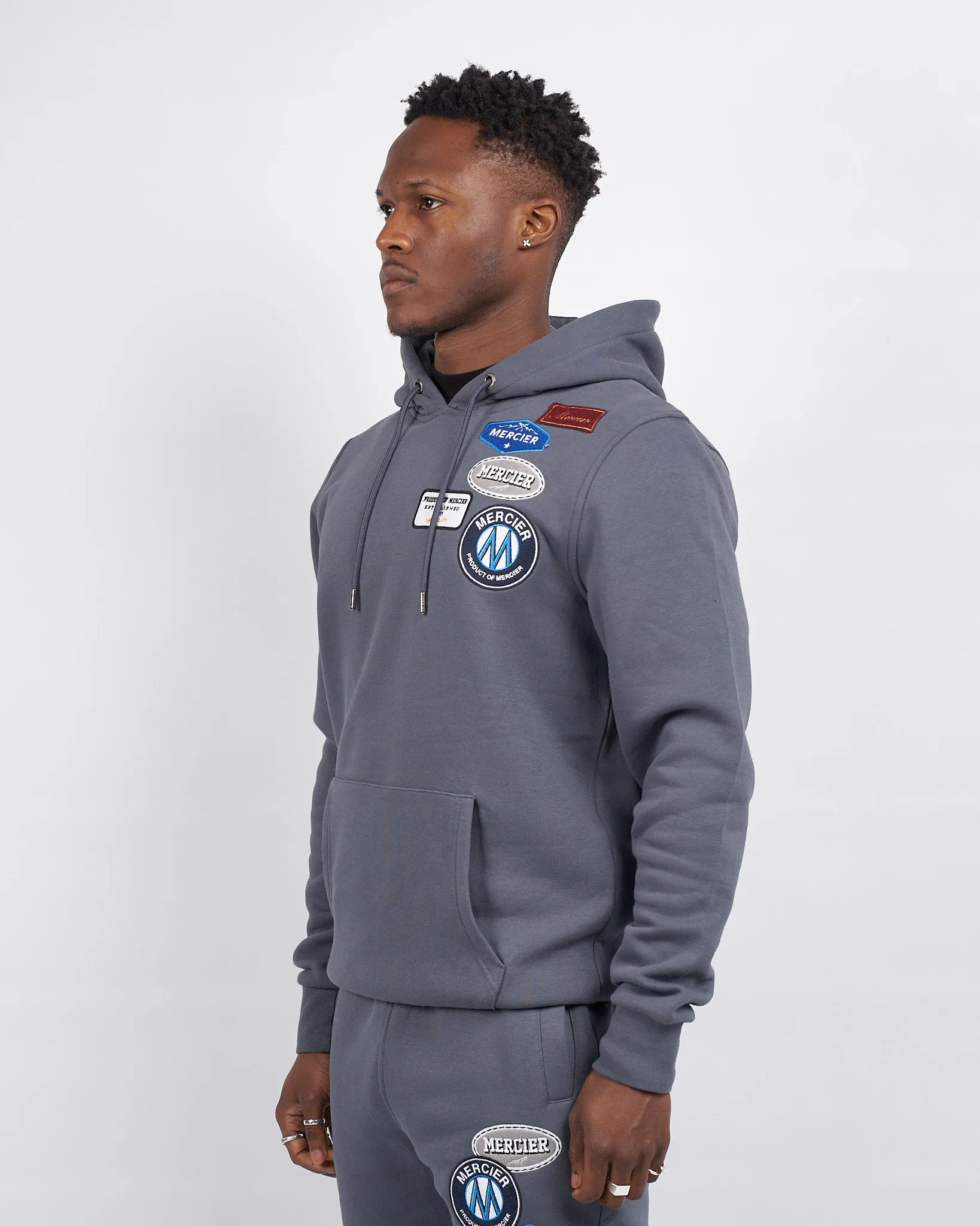 Mercier OG Badge Hoodie Turbulence