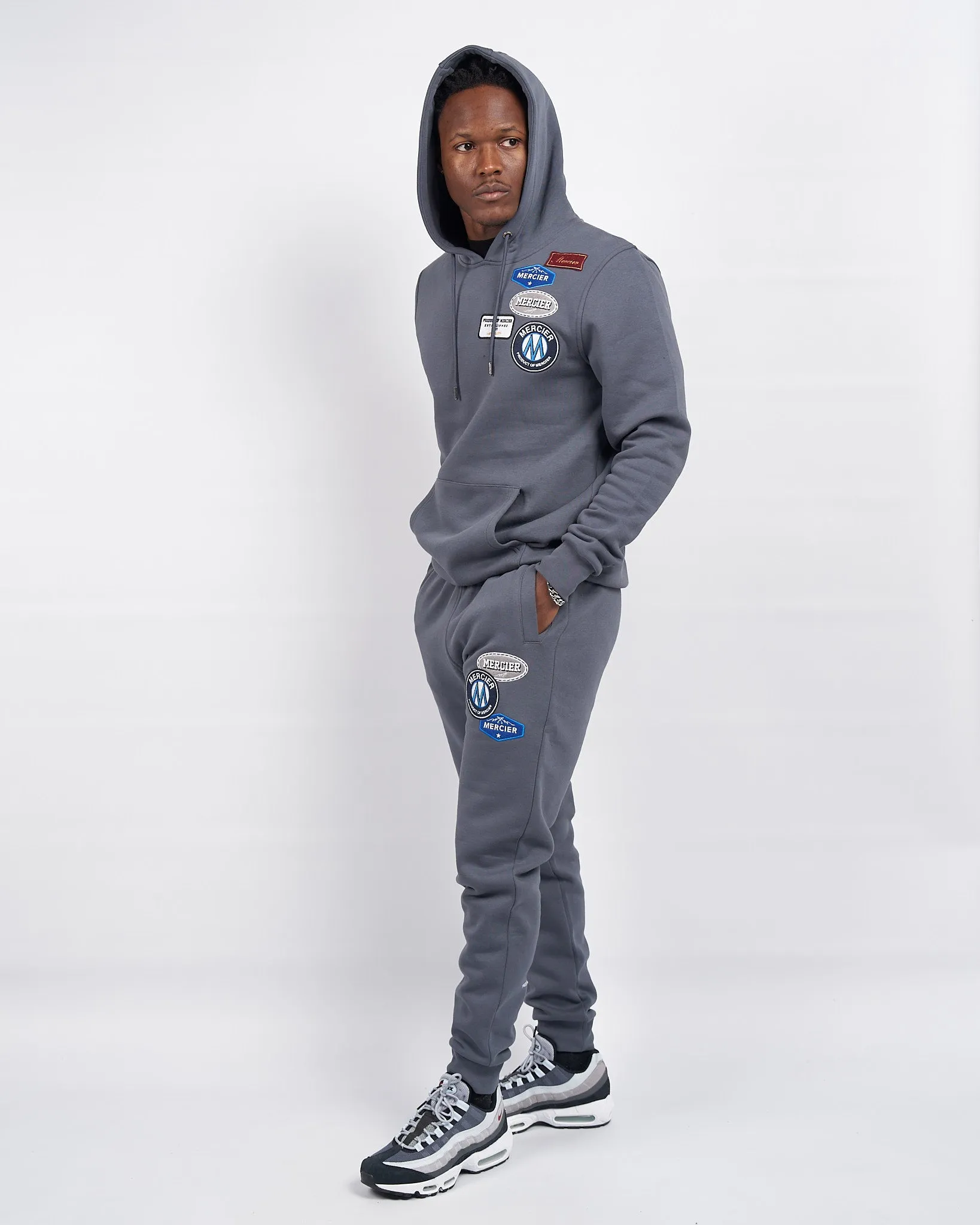 Mercier OG Badge Hoodie Turbulence