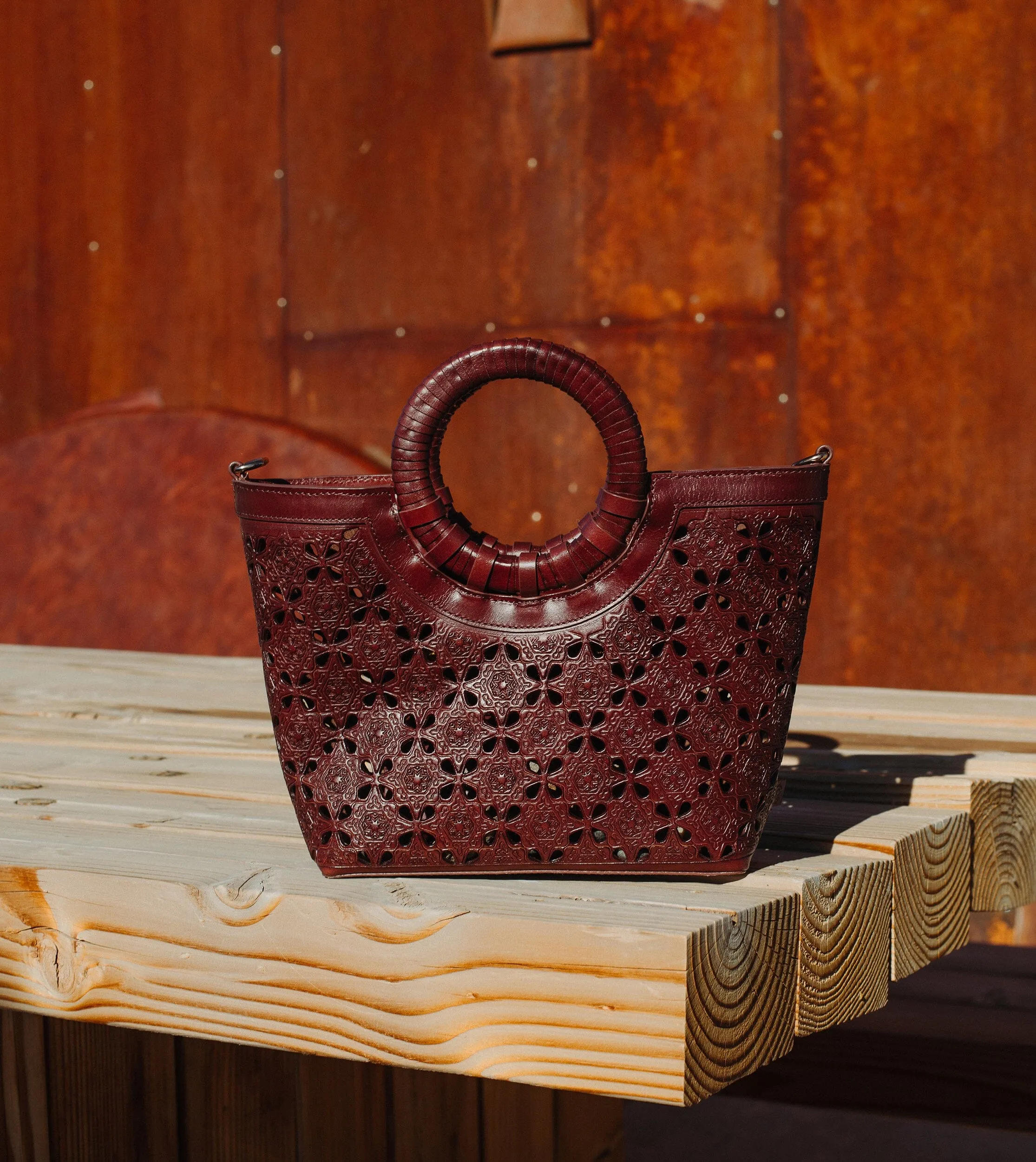 Mercy Mini Tote Bag | Dark Brown