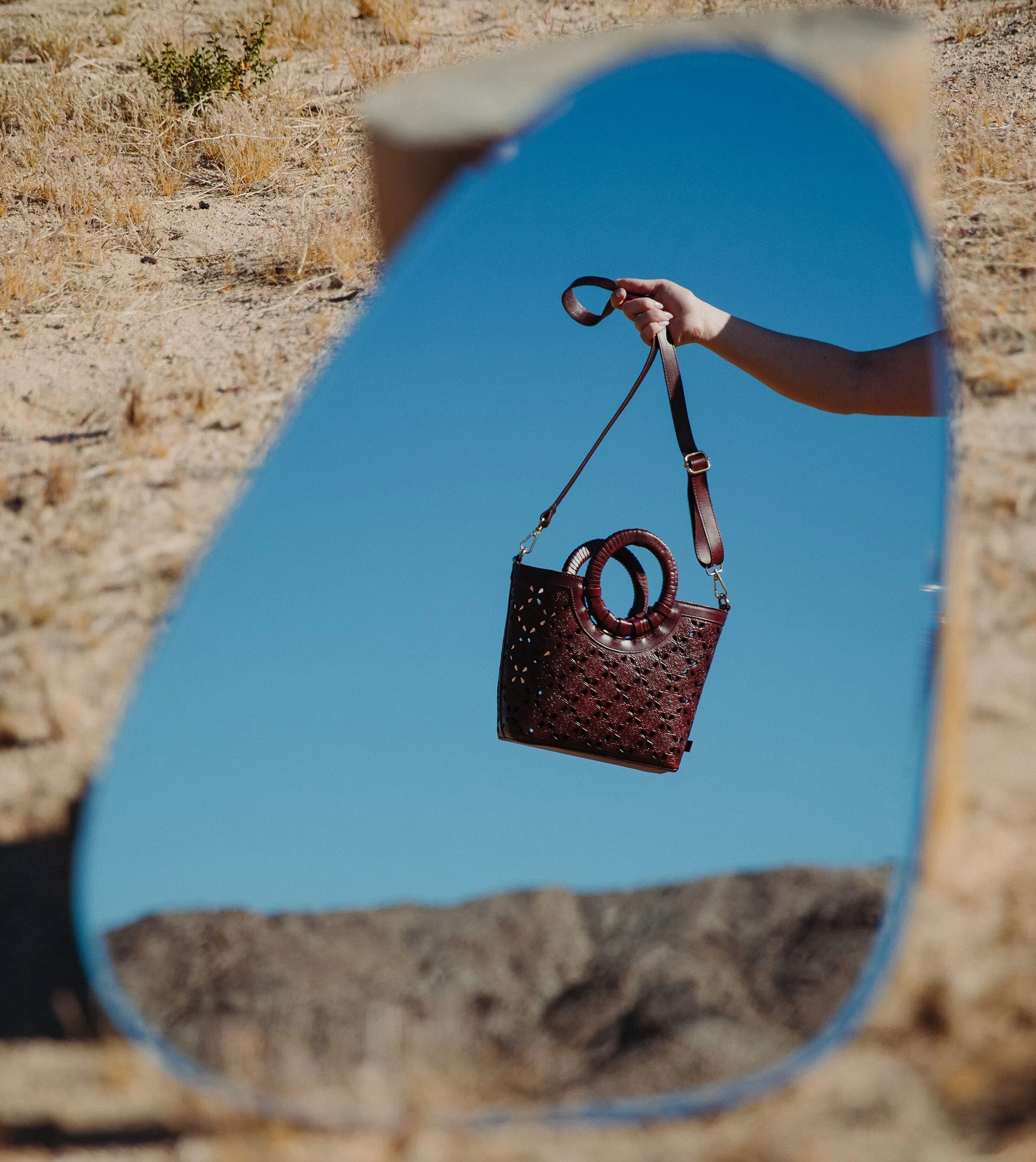 Mercy Mini Tote Bag | Dark Brown