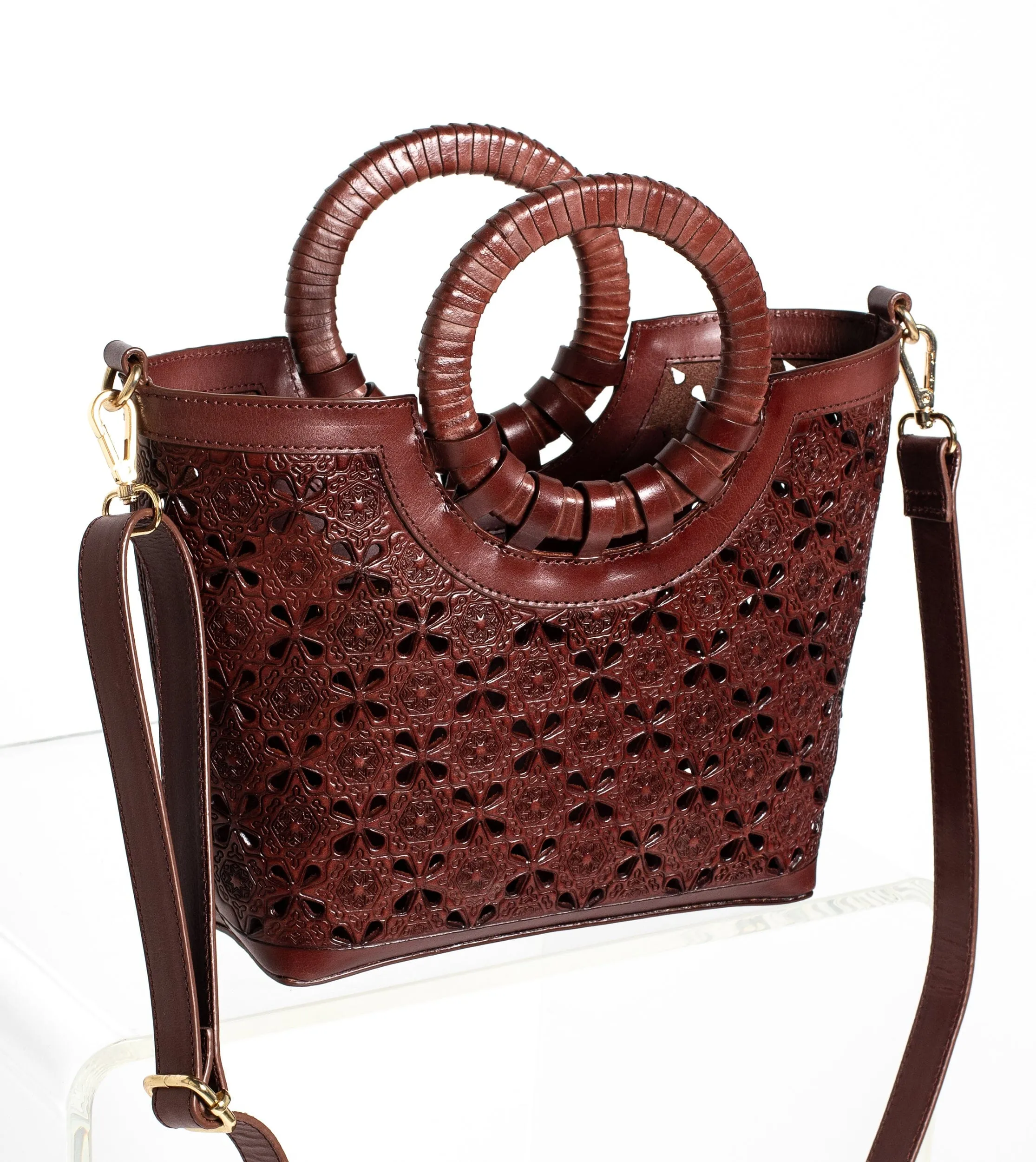 Mercy Mini Tote Bag | Dark Brown