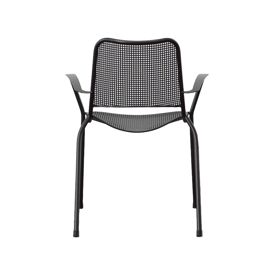 METRO STACKING ARM CHAIR