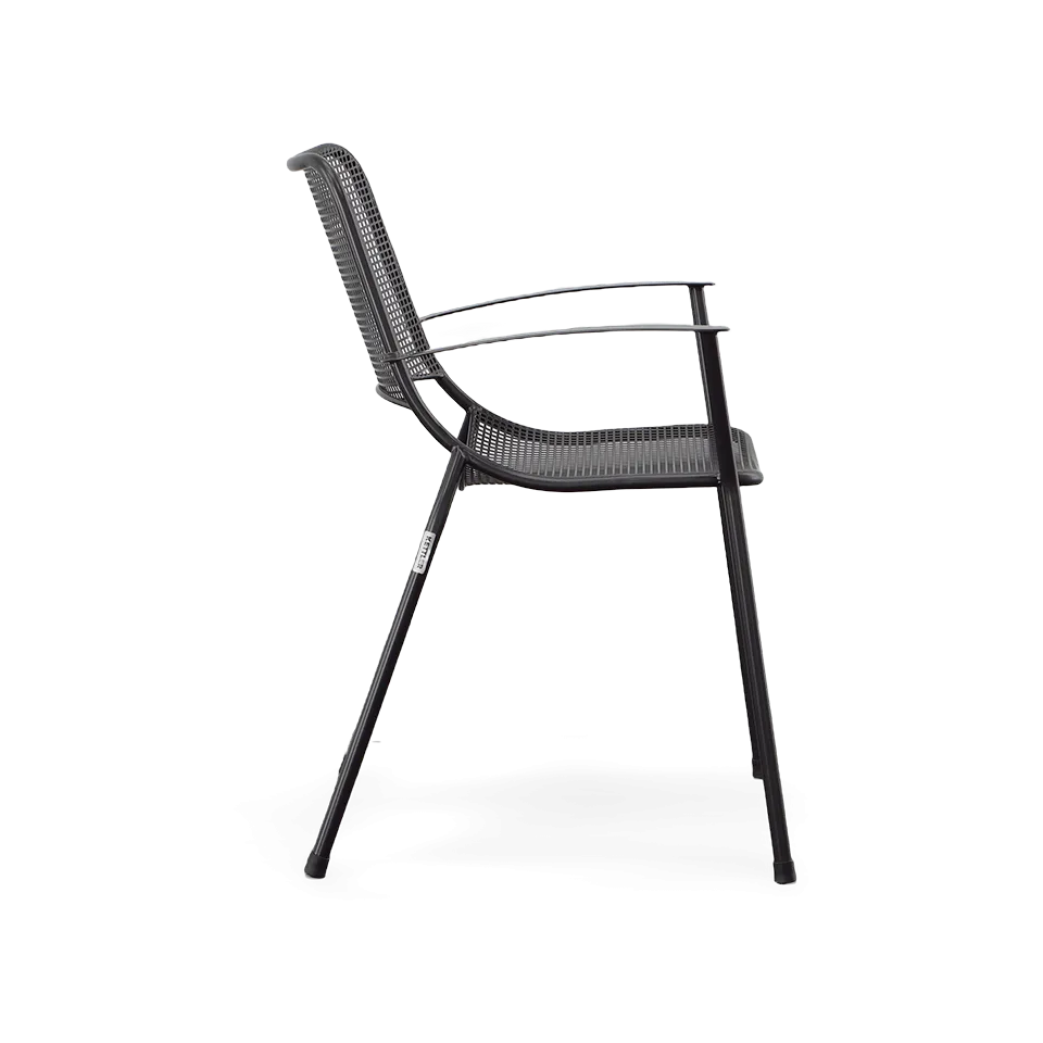 METRO STACKING ARM CHAIR