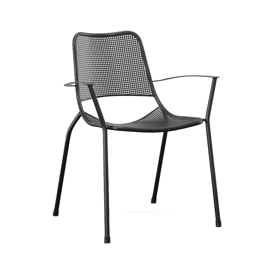 METRO STACKING ARM CHAIR