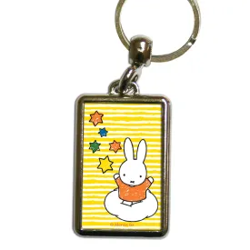 Miffy Stars Metal Keyring