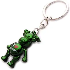 Moose Keychain - Green