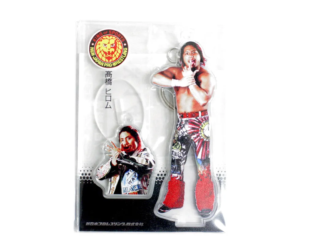 NJPW HIROMU TAKAHASHI TWO KEYCHAIN SET