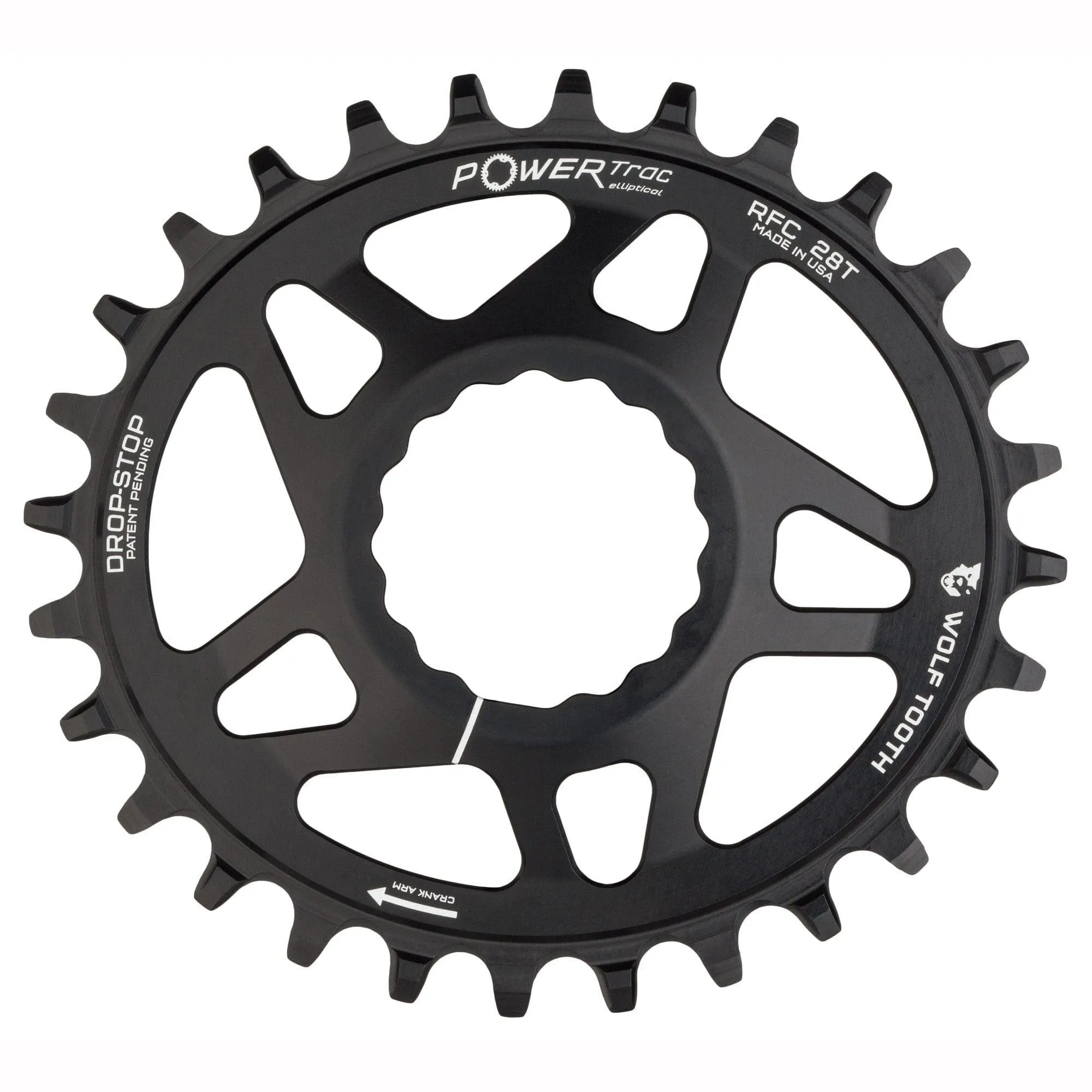 Oval Direct Mount Chainrings for Race Face Cinch - Drop-Stop A