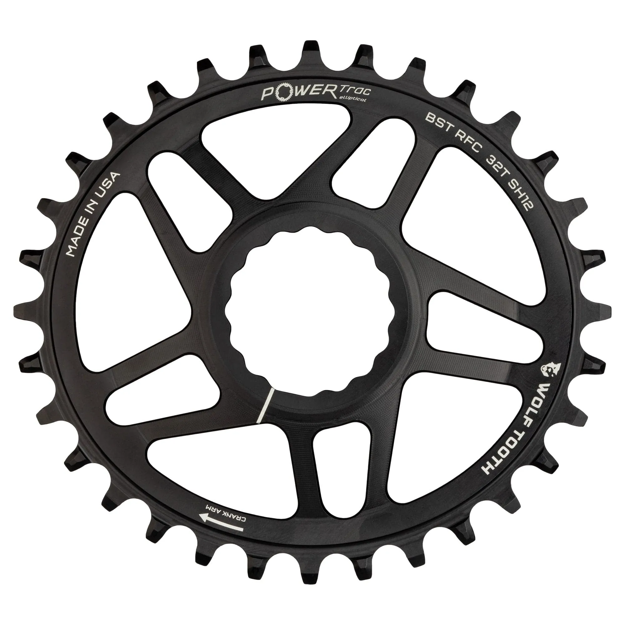 Oval Direct Mount Chainrings for Race Face Cinch - Drop-Stop A