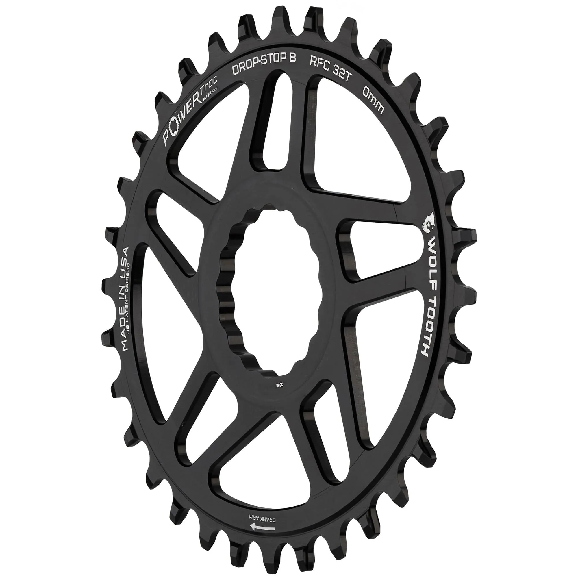 Oval Direct Mount Chainrings for Race Face Cinch - Drop-Stop A