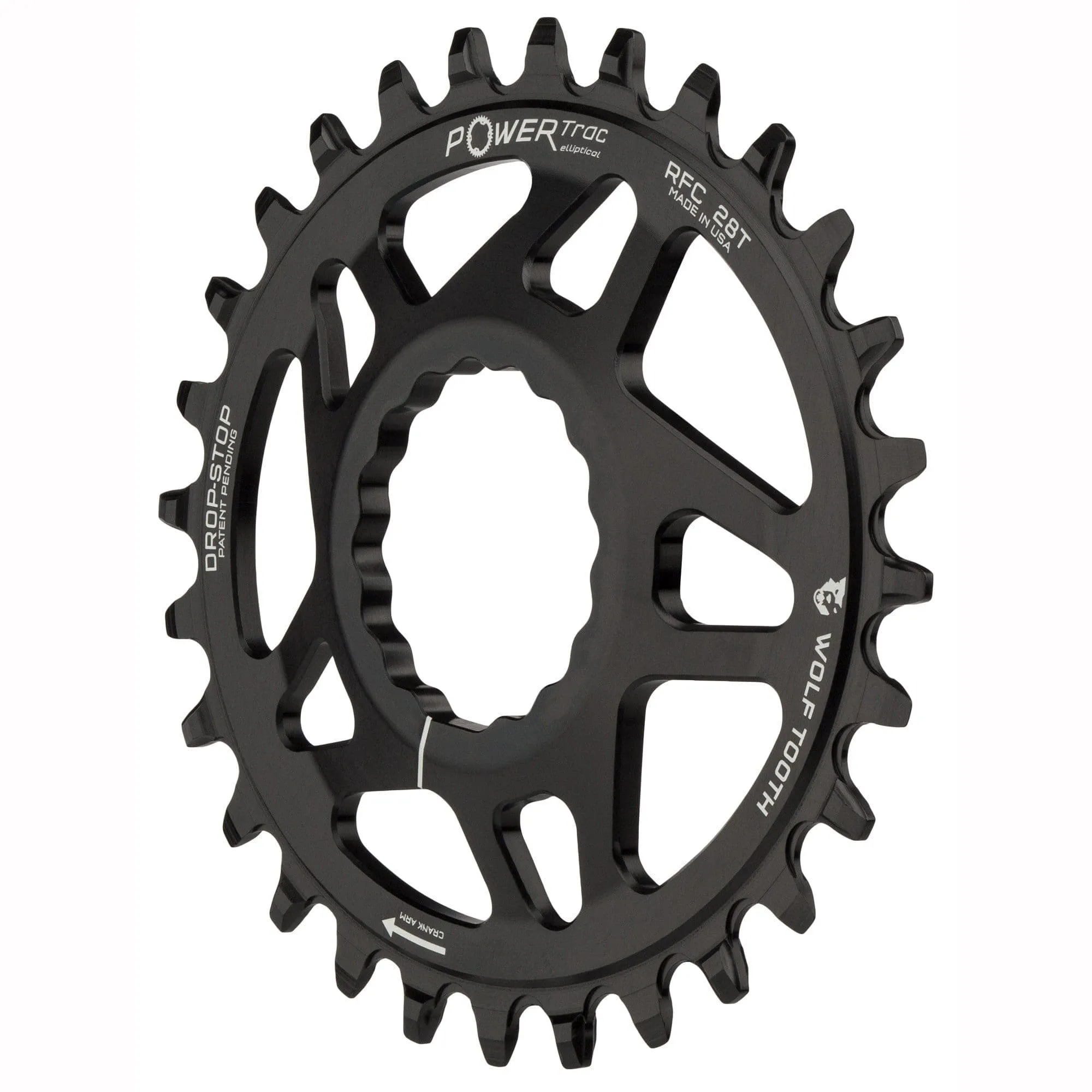 Oval Direct Mount Chainrings for Race Face Cinch - Drop-Stop A