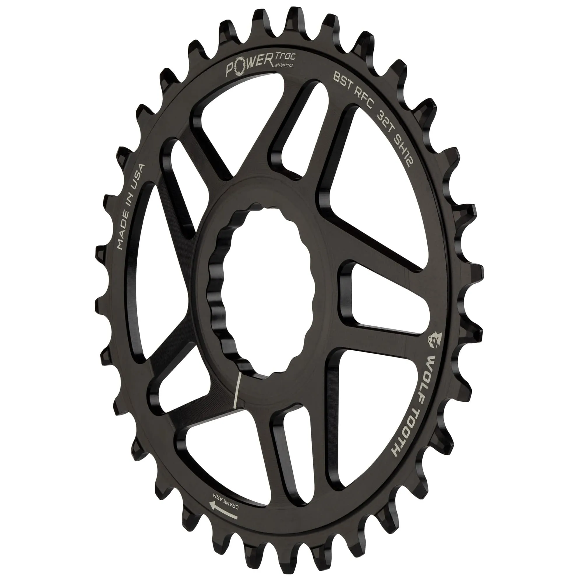 Oval Direct Mount Chainrings for Race Face Cinch - Drop-Stop A