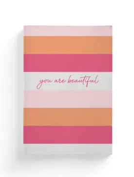 "You are beautiful" Quote Composition Notebook