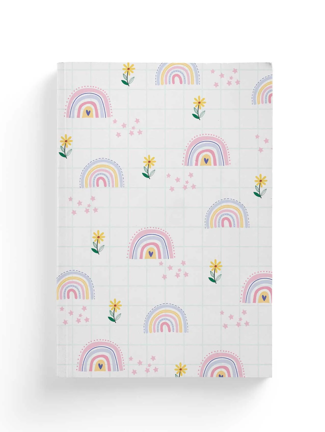 Rainbow Pattern Composition Notebook