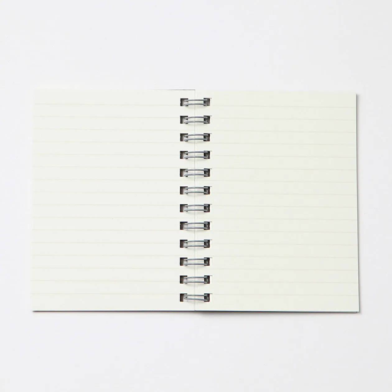 Recycled Paper Double Ring Notebook - A7 Lined