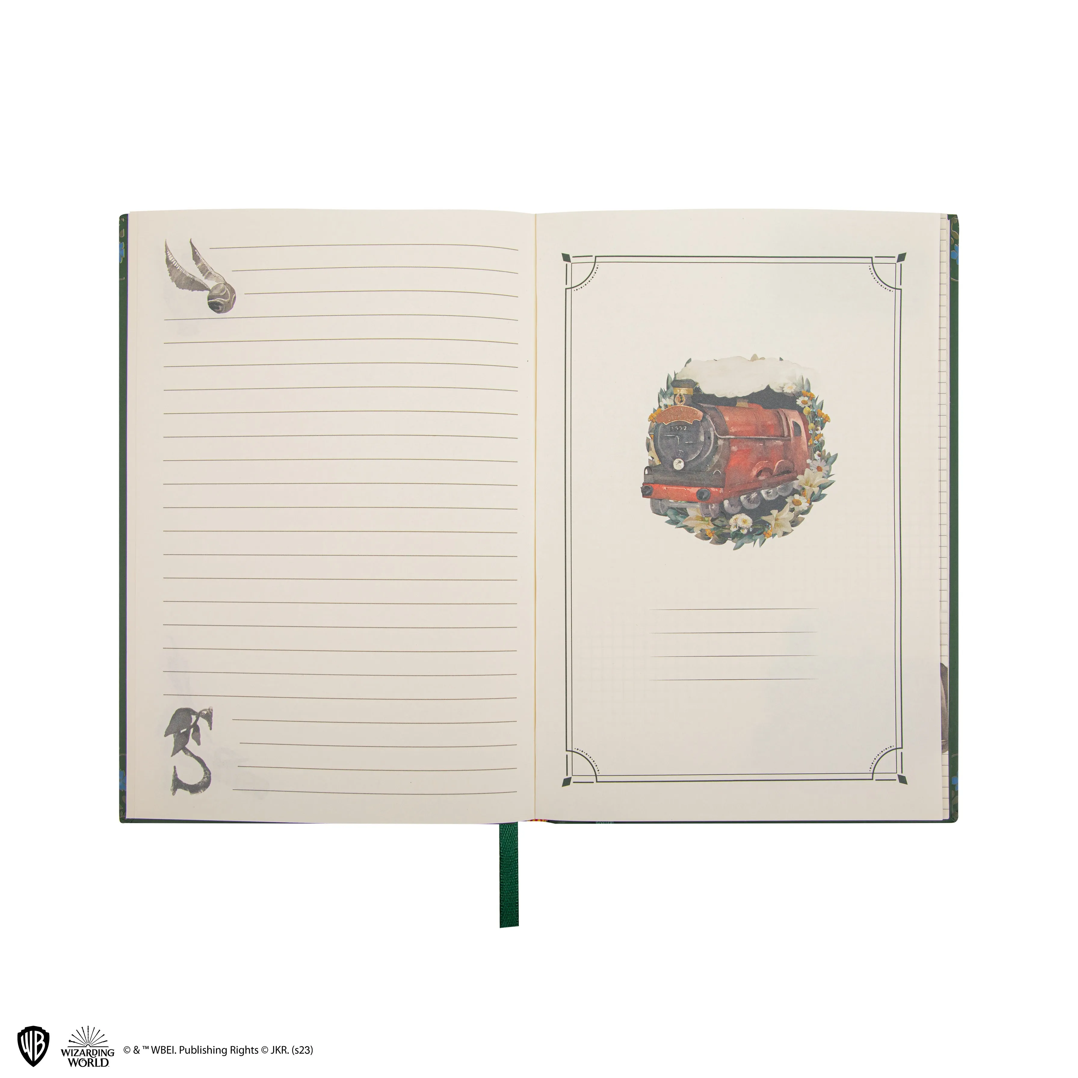 Slytherin Magical World Deluxe Notebook Set