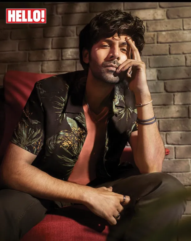 Spotted on Kartik Aaryan for Hello Magazine: Vegan Cork Mens Wrap Bracelet