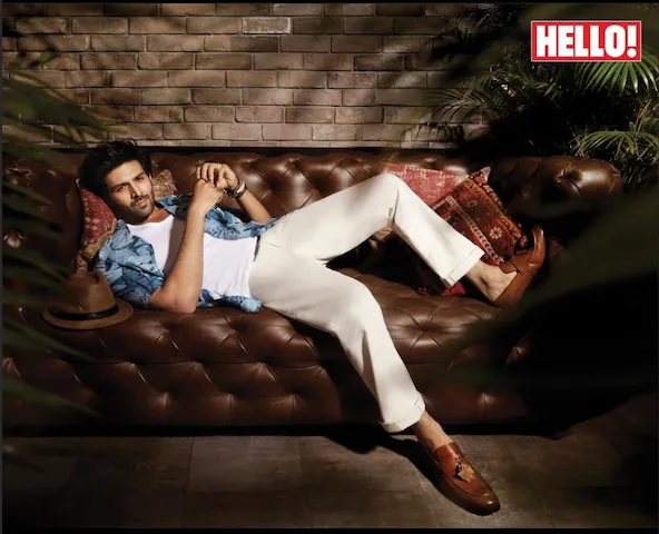 Spotted on Kartik Aaryan for Hello Magazine: Vegan Cork Mens Wrap Bracelet