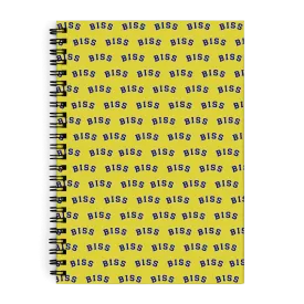 Stephanie Soo Signature 'BISS' Lemon Notebook