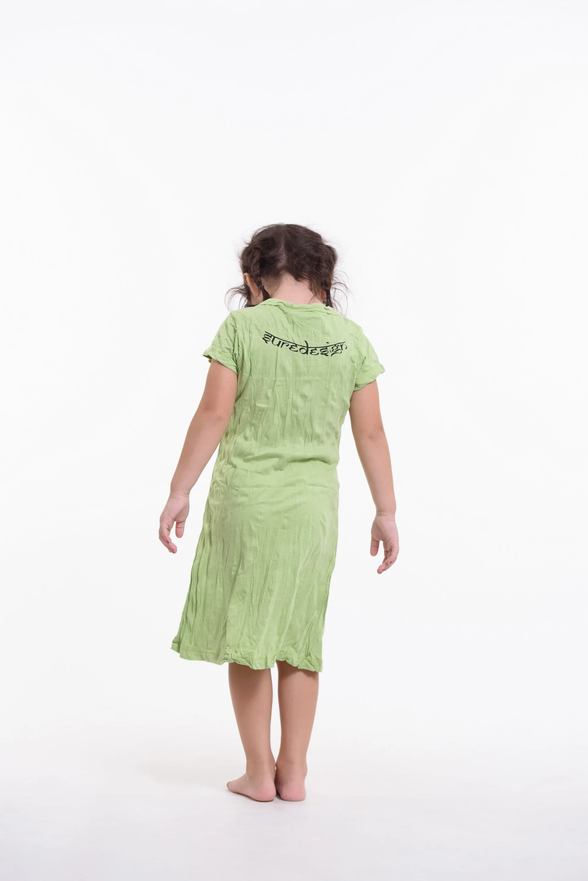 Sure Design Kids Octopus Dress Lime