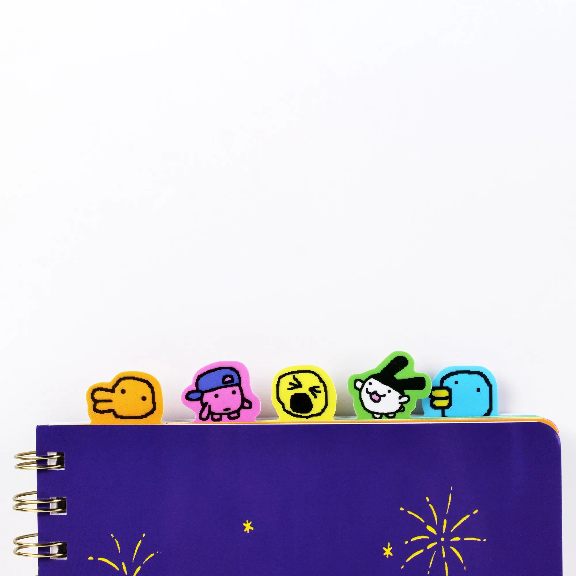 Tamagotchi Tabbed Notebook