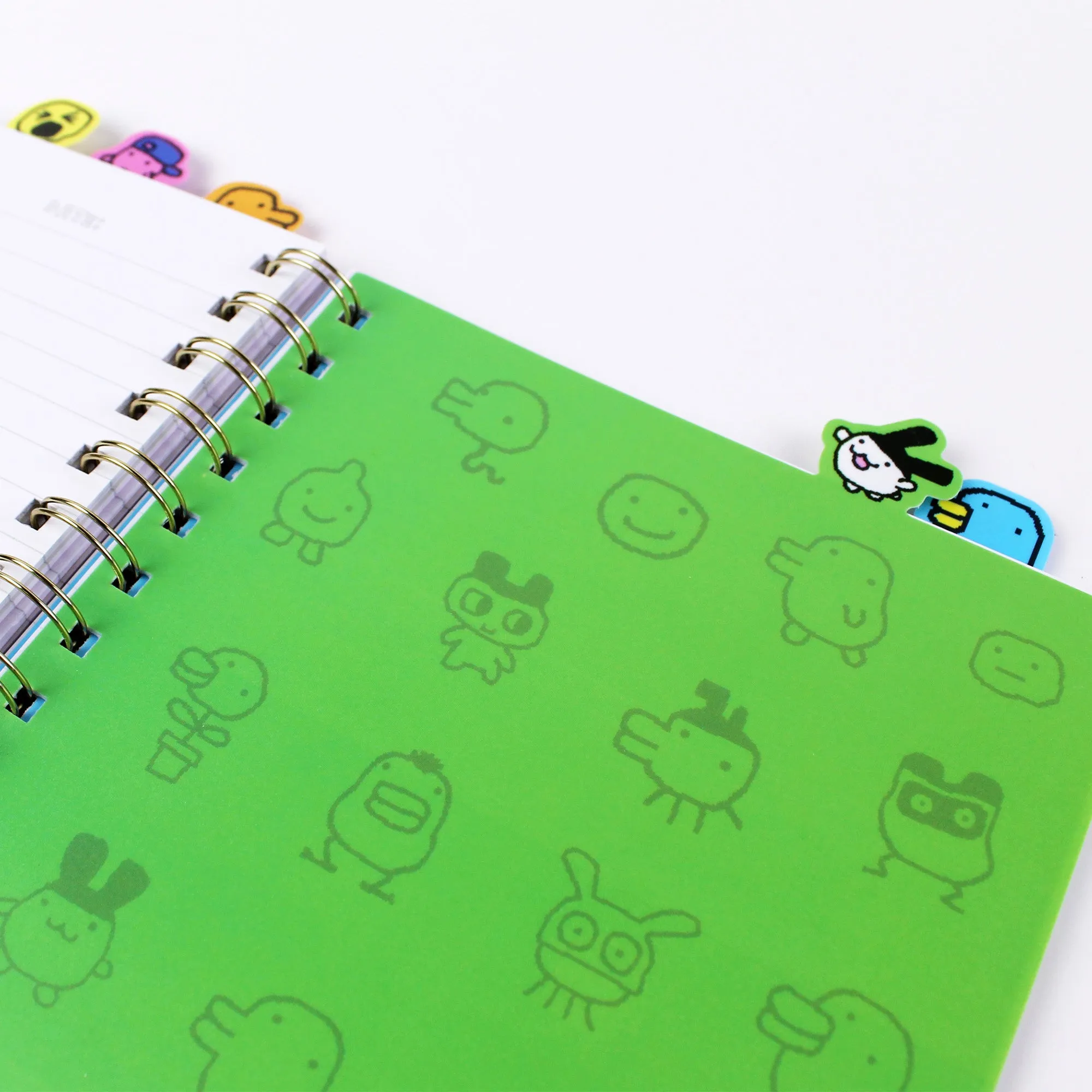 Tamagotchi Tabbed Notebook