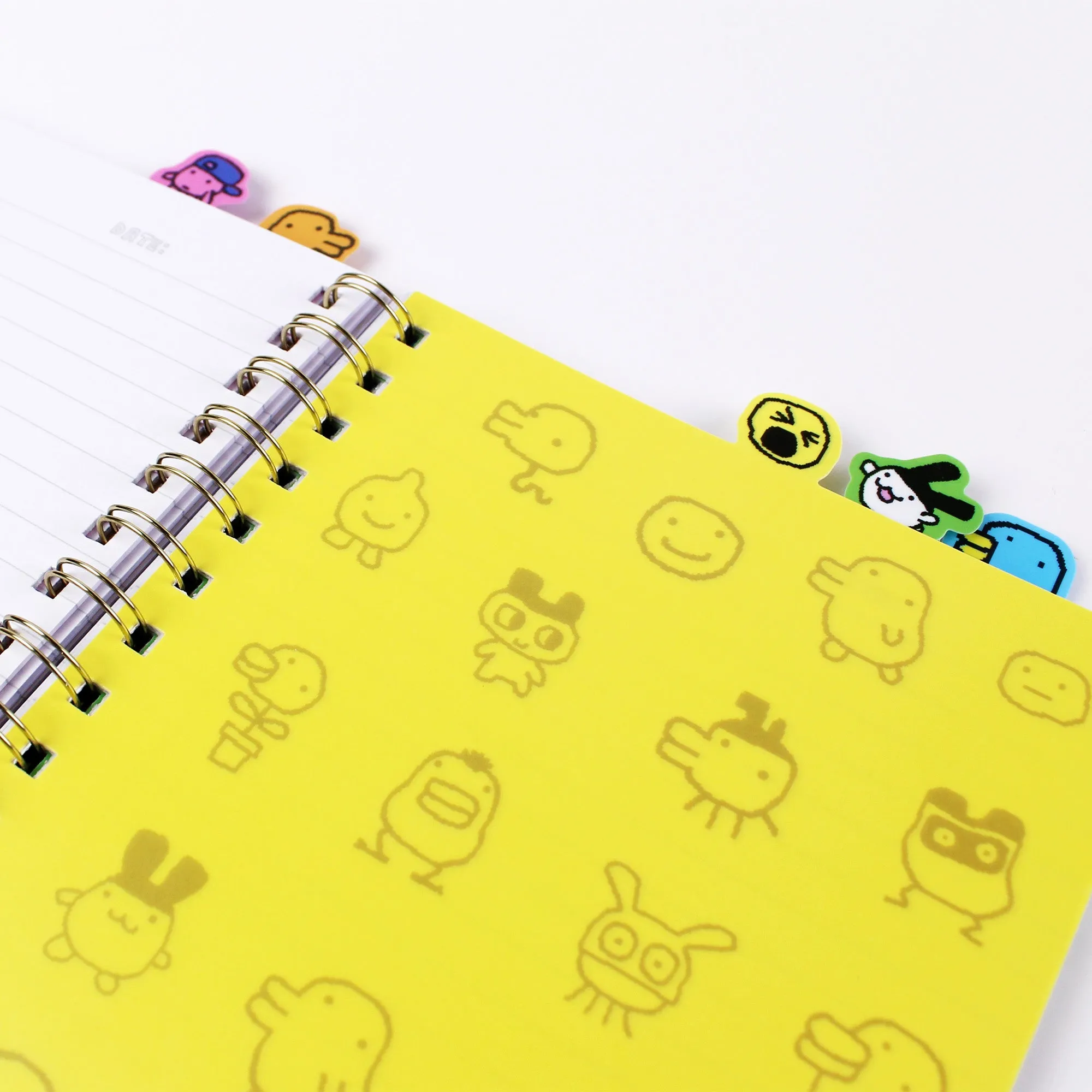 Tamagotchi Tabbed Notebook