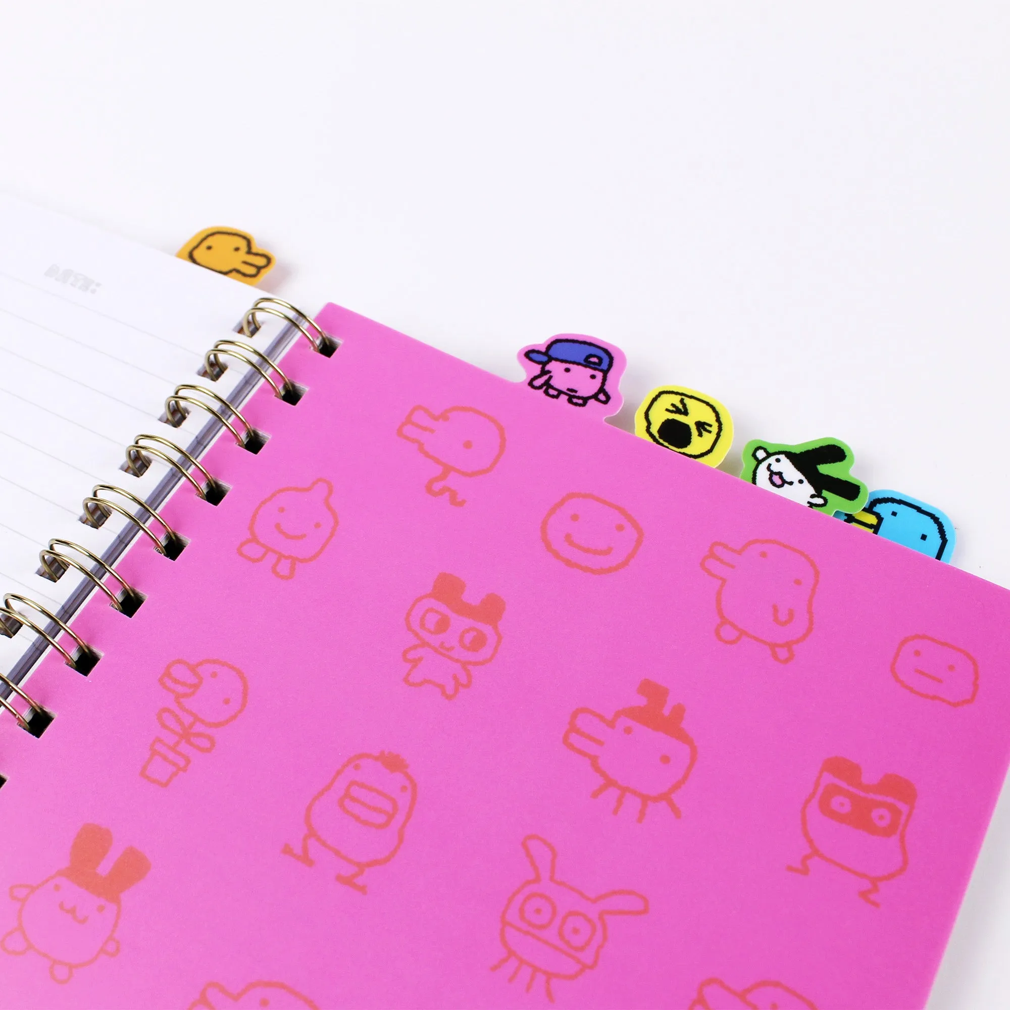 Tamagotchi Tabbed Notebook