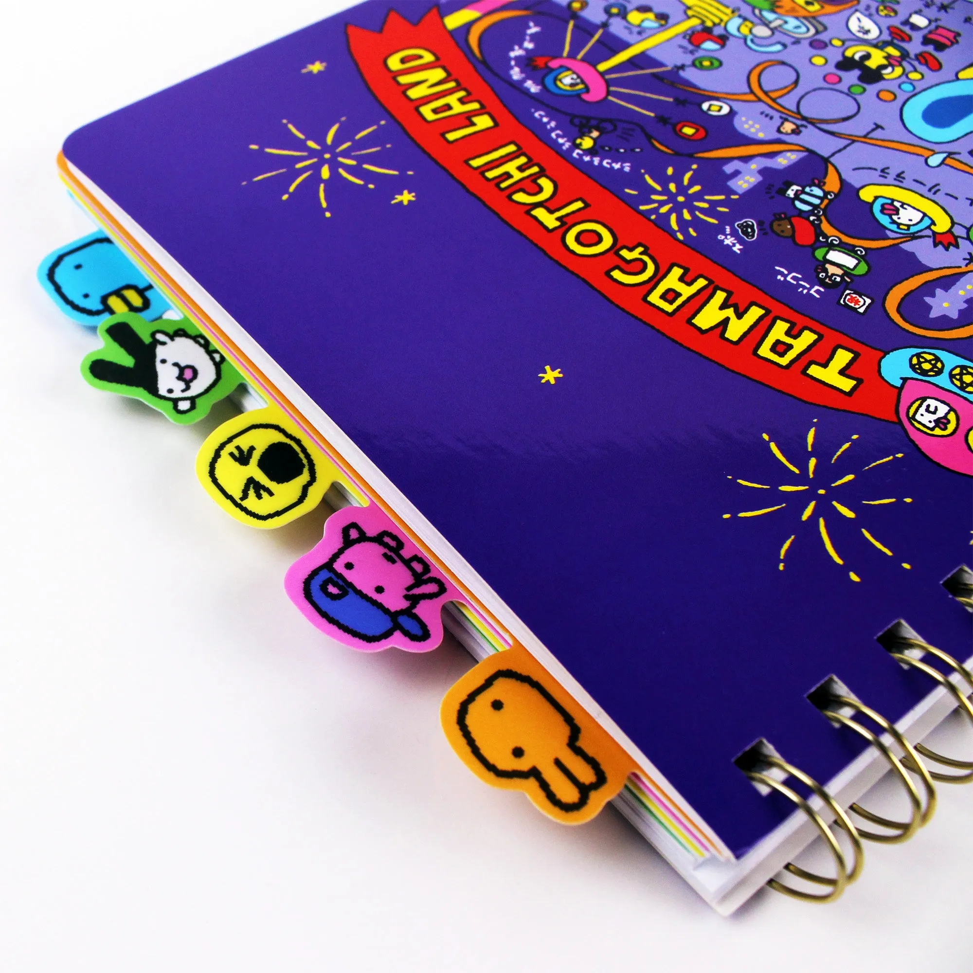 Tamagotchi Tabbed Notebook