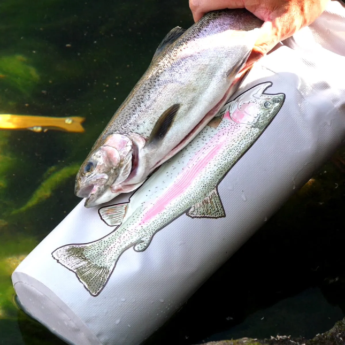 THE ORIGINAL Soft Cooler for Single Trout (OR DRINK) up to 16 Inches Long