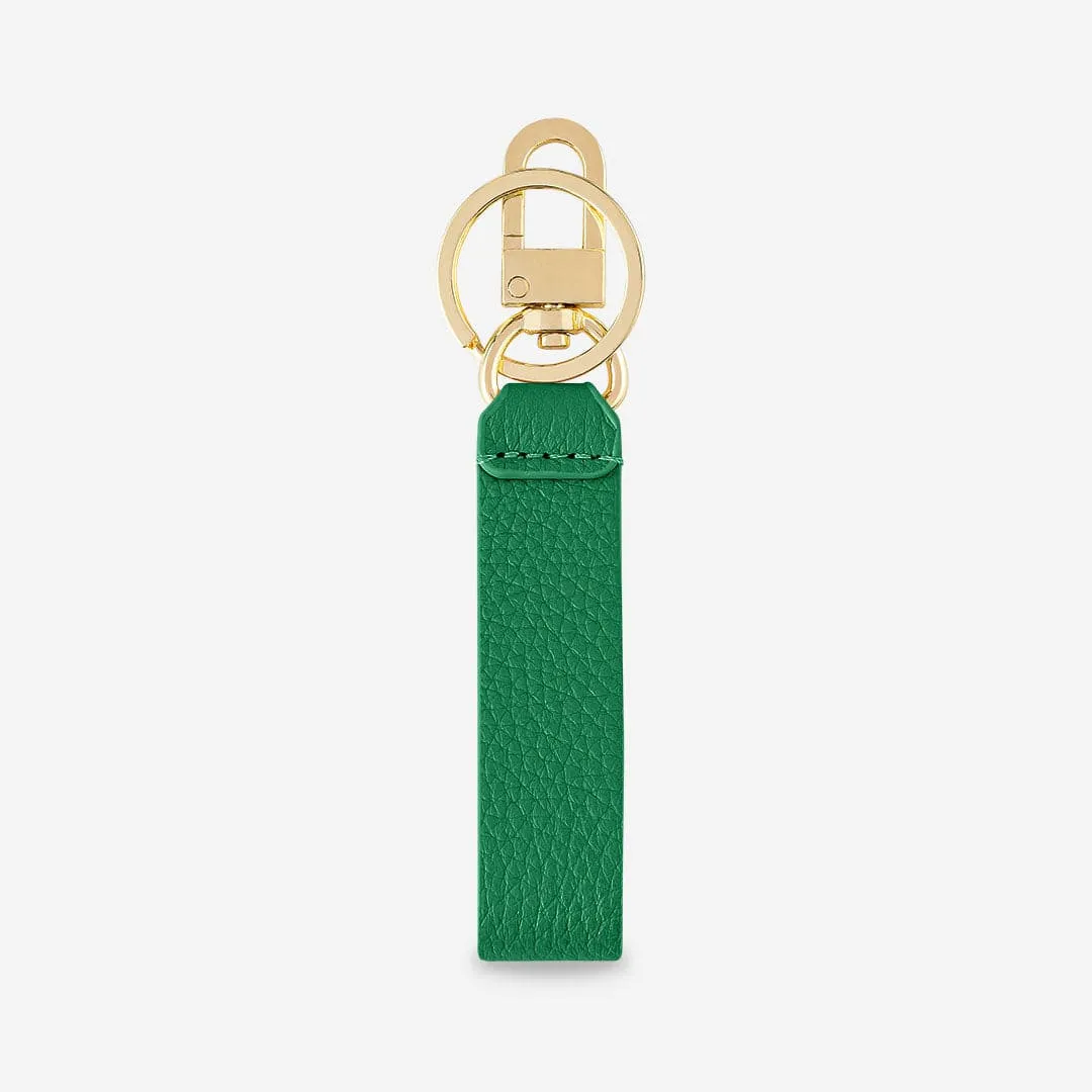 The Upcycled Keychain - Emerald Green