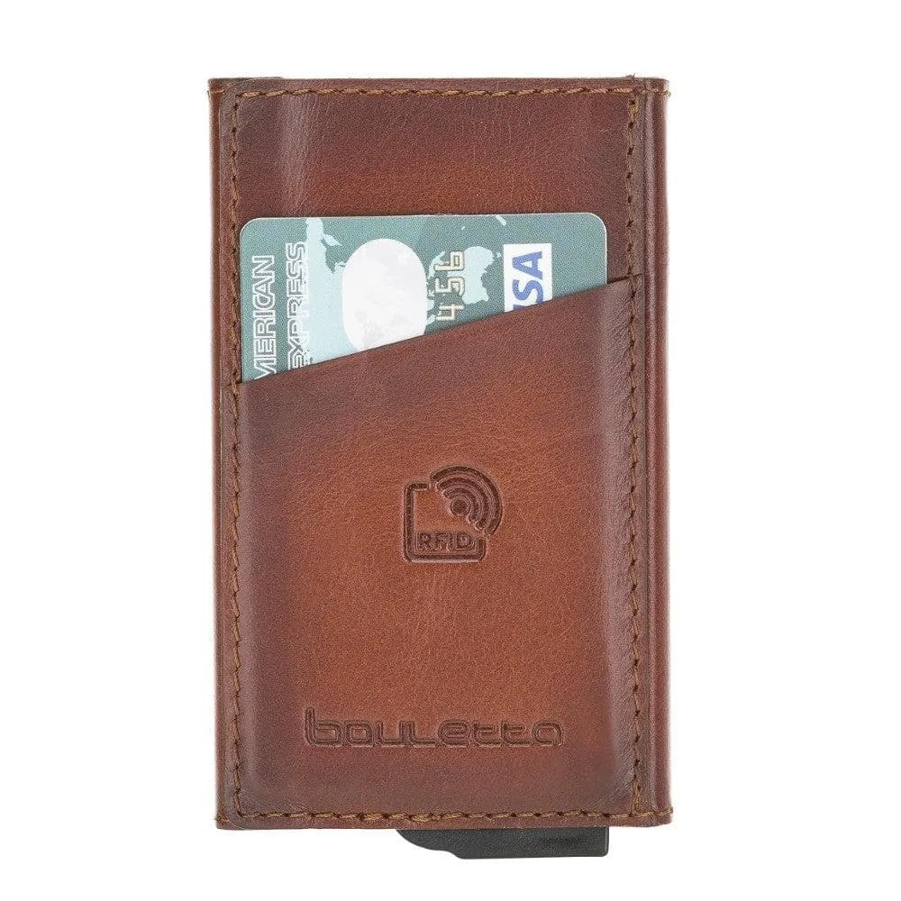 Torres Leather Mechanical Card Holder