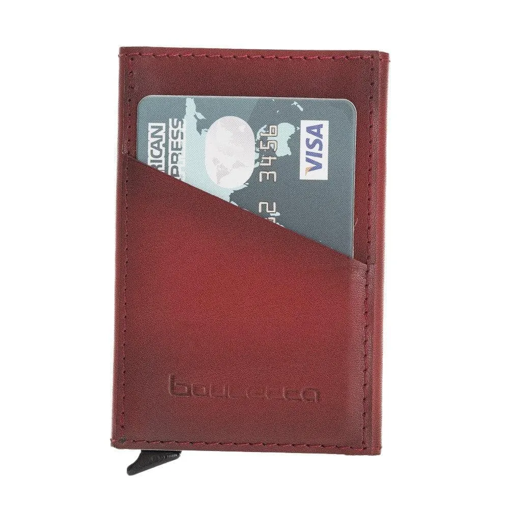 Torres Leather Mechanical Card Holder