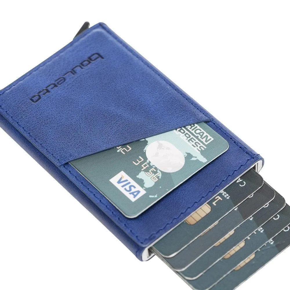 Torres Leather Mechanical Card Holder